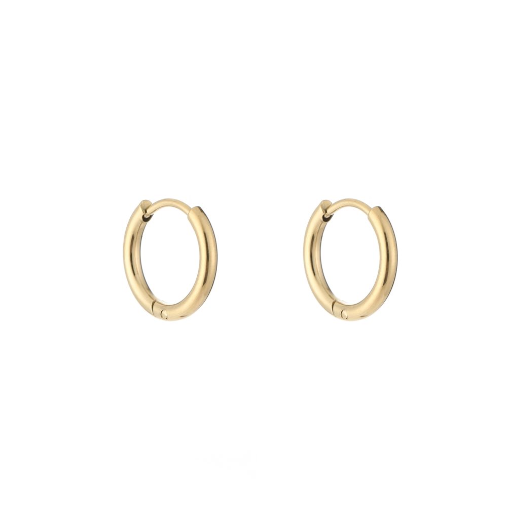 Basic hoop Goud