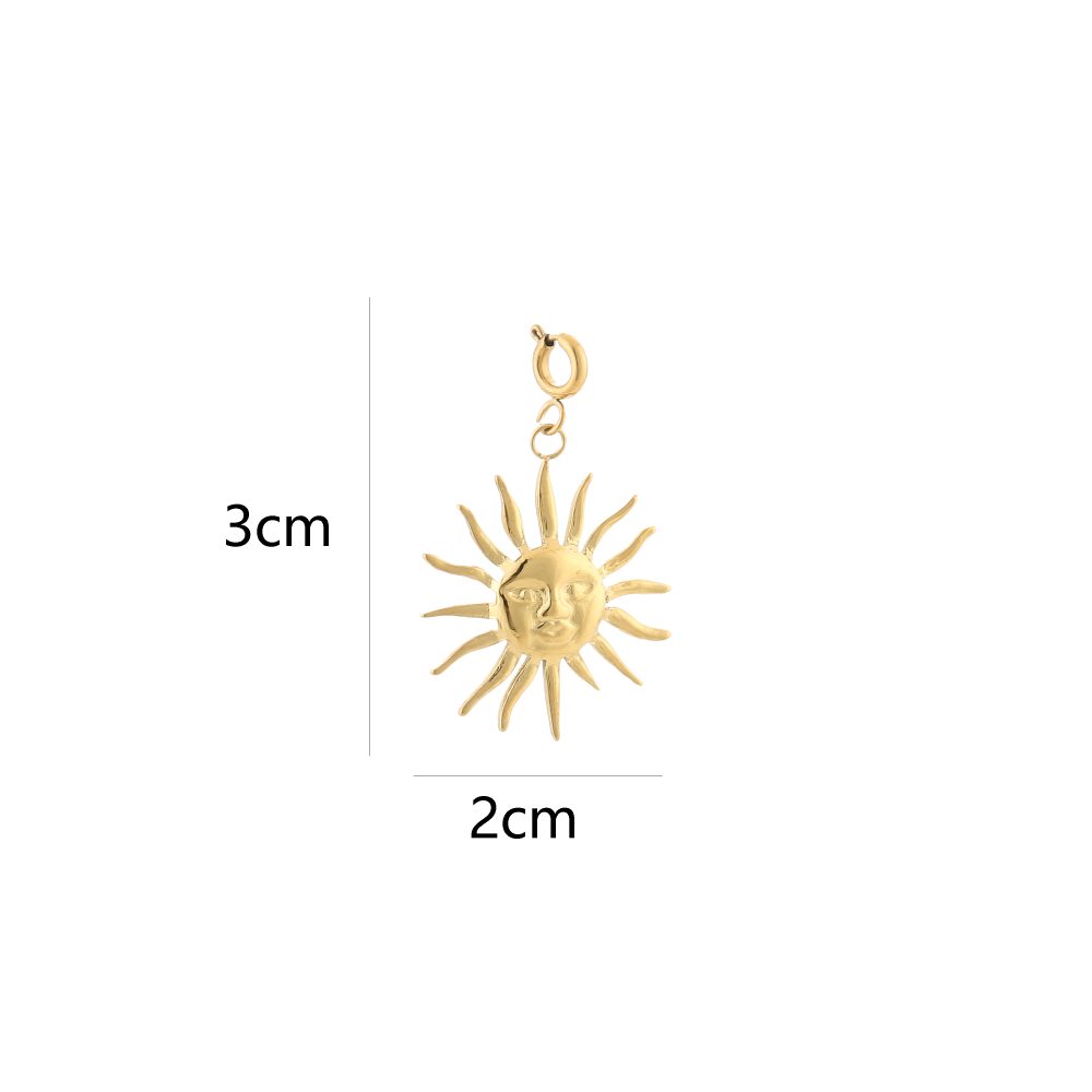 Losse bedel sun Goud - Afbeelding 2