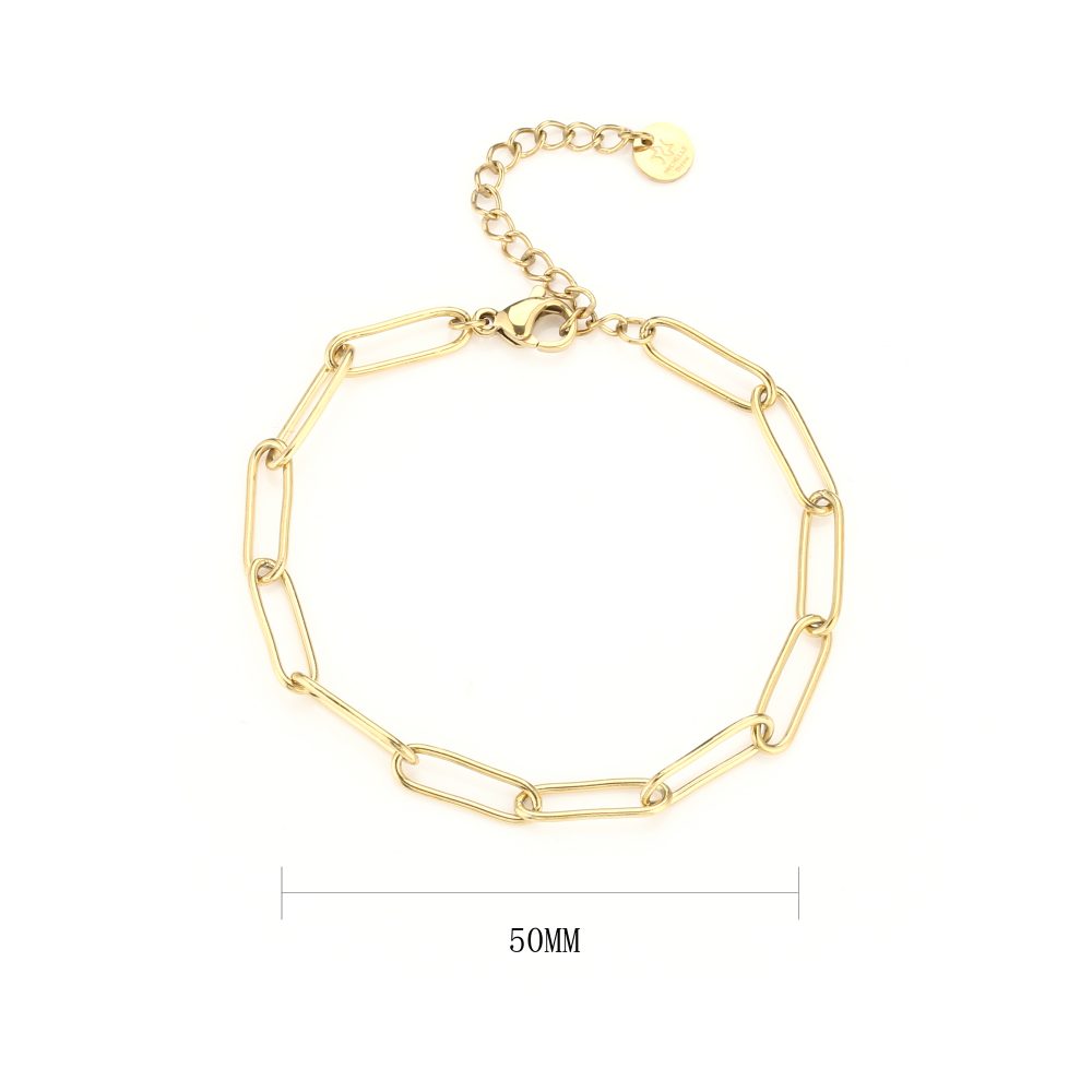 Chain armband Goud - Afbeelding 2