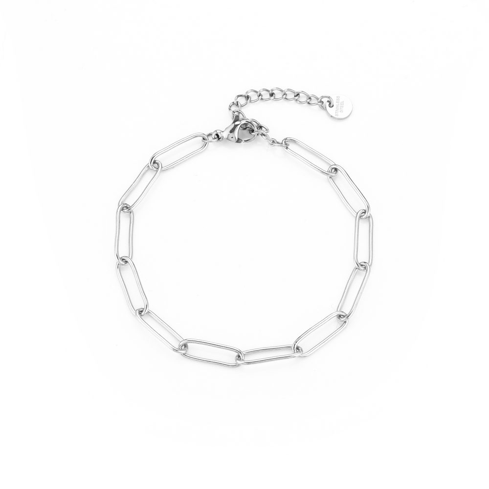 Chain armband Zilver