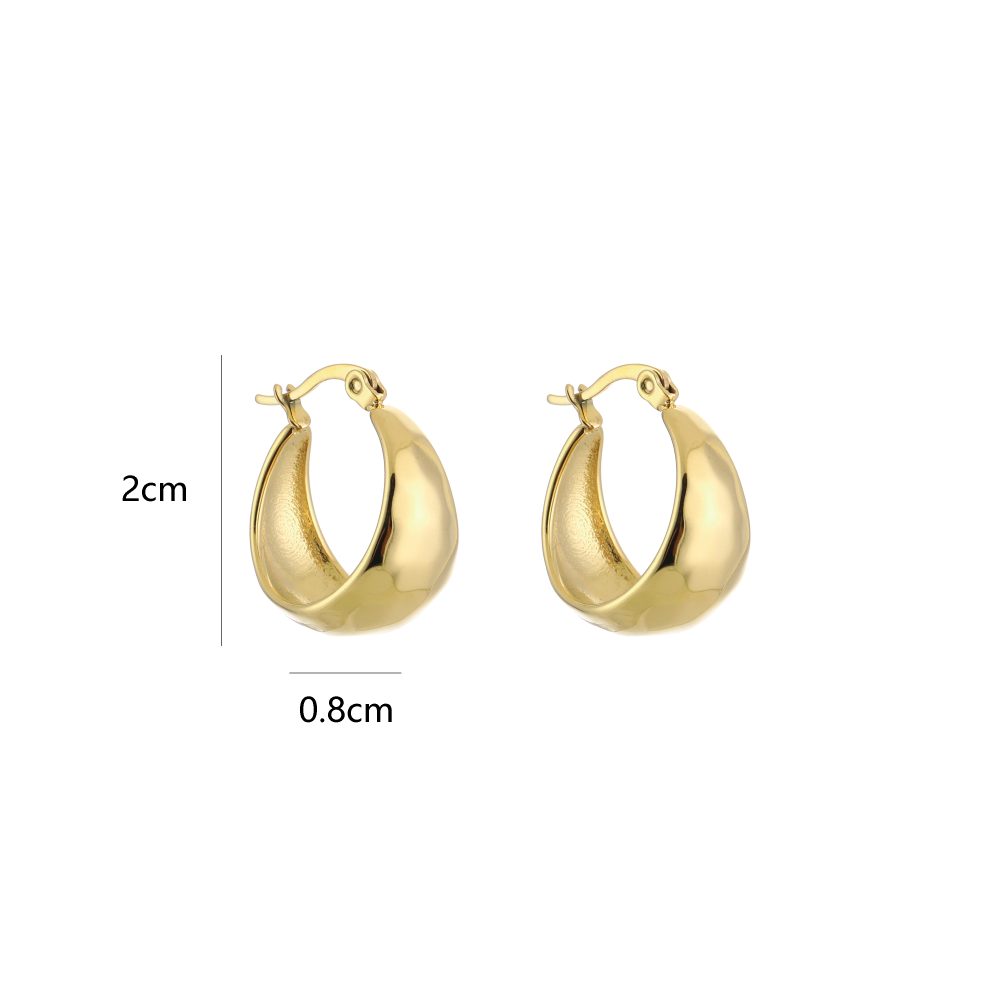 Disco hoop Goud - Afbeelding 2