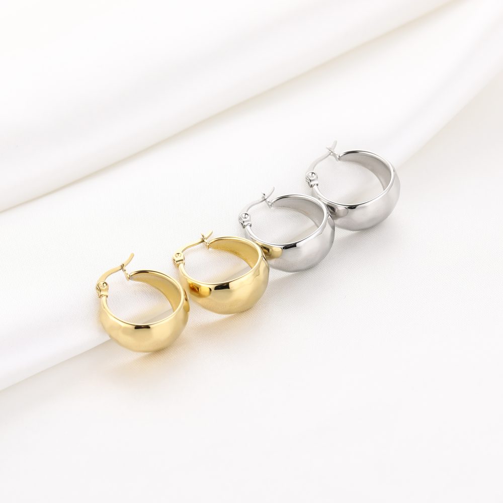 Disco hoop Zilver - Afbeelding 2