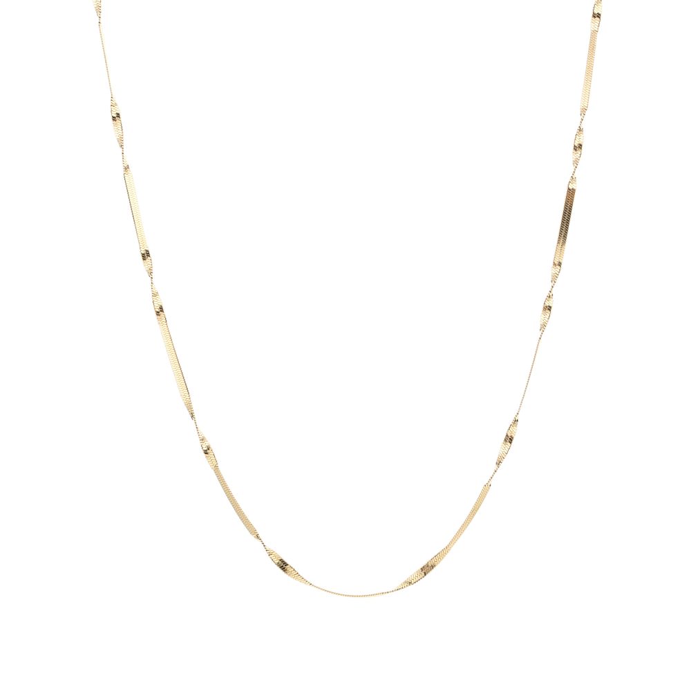 Snake ketting Goud