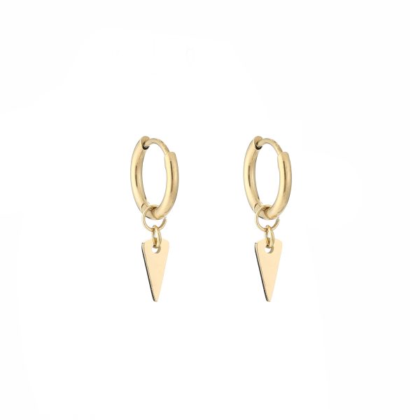 Triangle hoop Goud