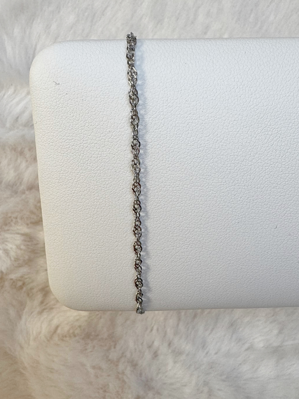 Twisted armband Zilver