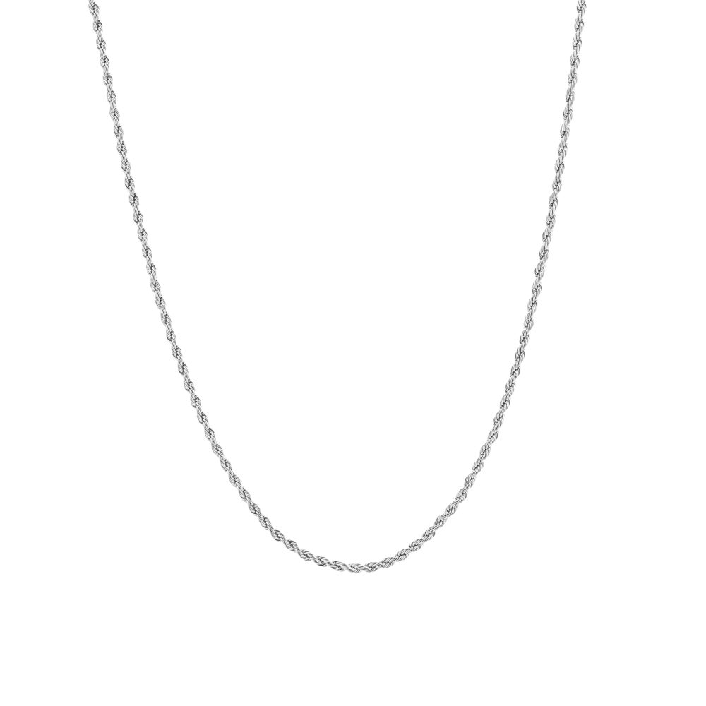 "make a twist" ketting zilver