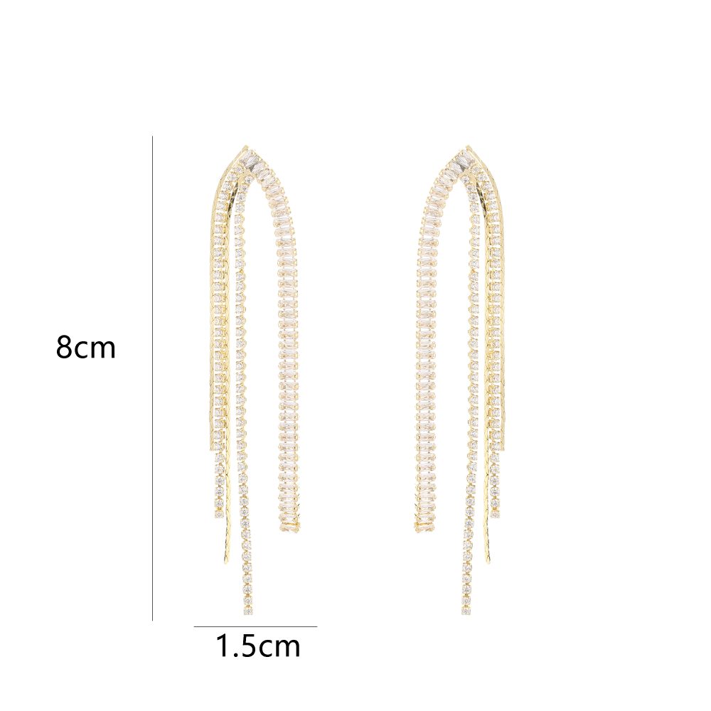 Party oorbellen Goud - Afbeelding 2