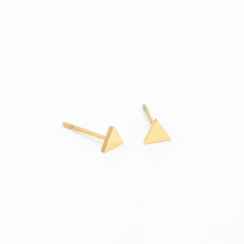 Stud triangle Goud