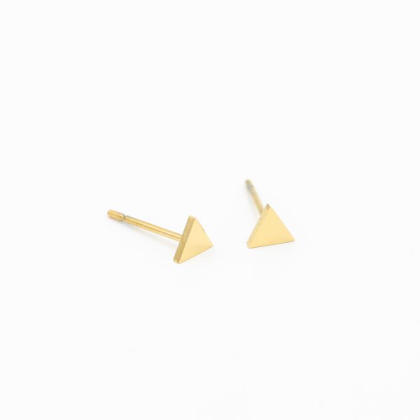 Stud triangle Goud