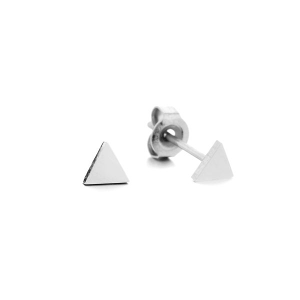 Stud triangle Zilver
