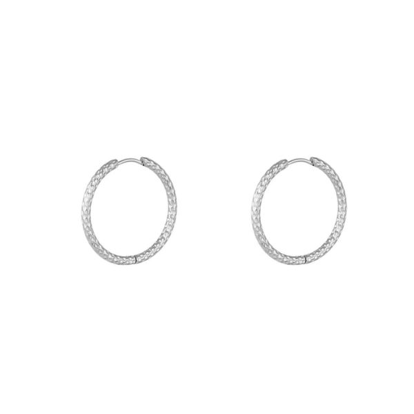 Daisy hoops Zilver