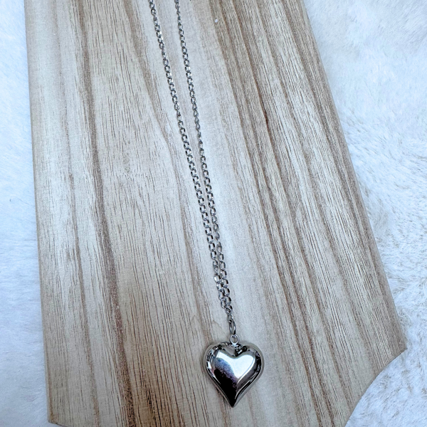 Brave heart ketting Zilver