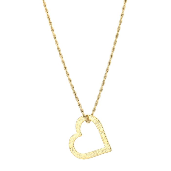 xl hart ketting Goud