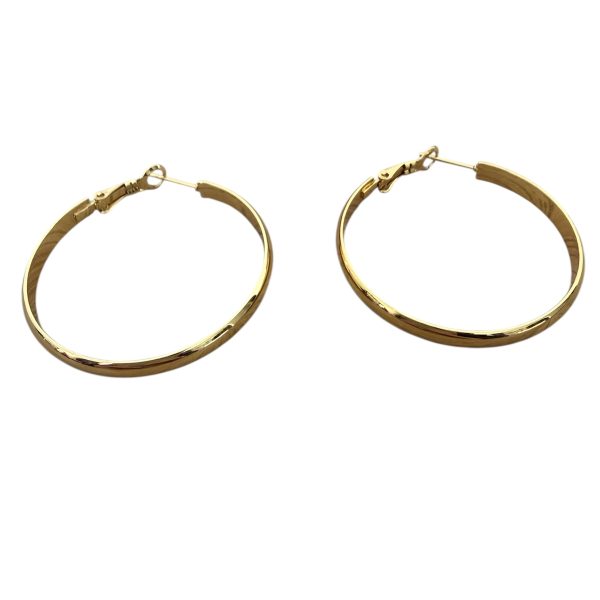 Classic gold hoops